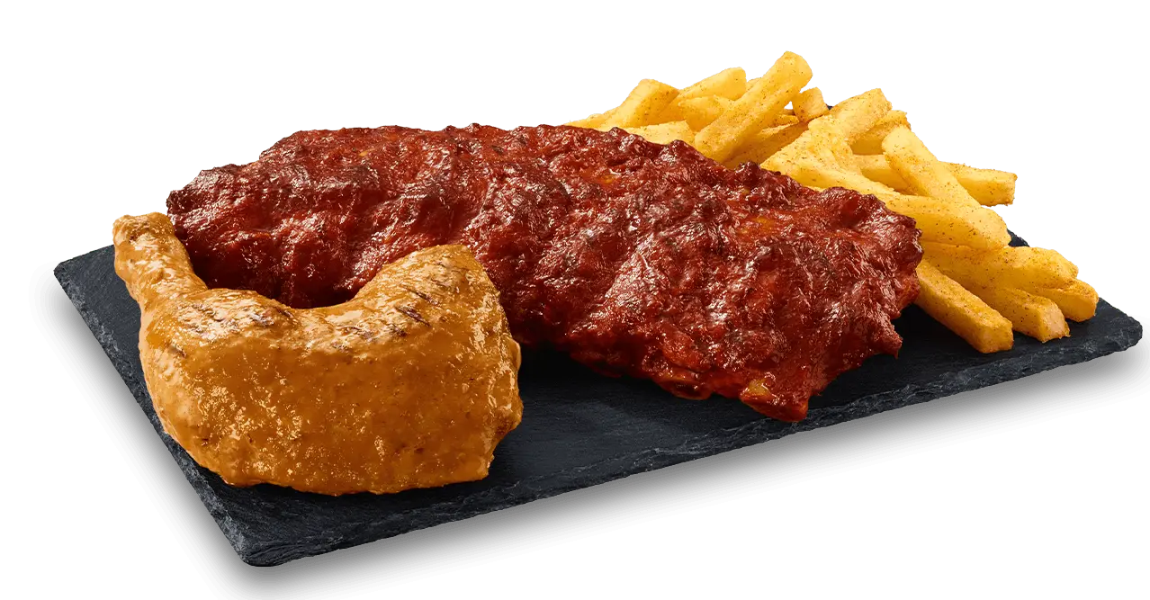 Pork Loin Ribs & 1/4 Chicken