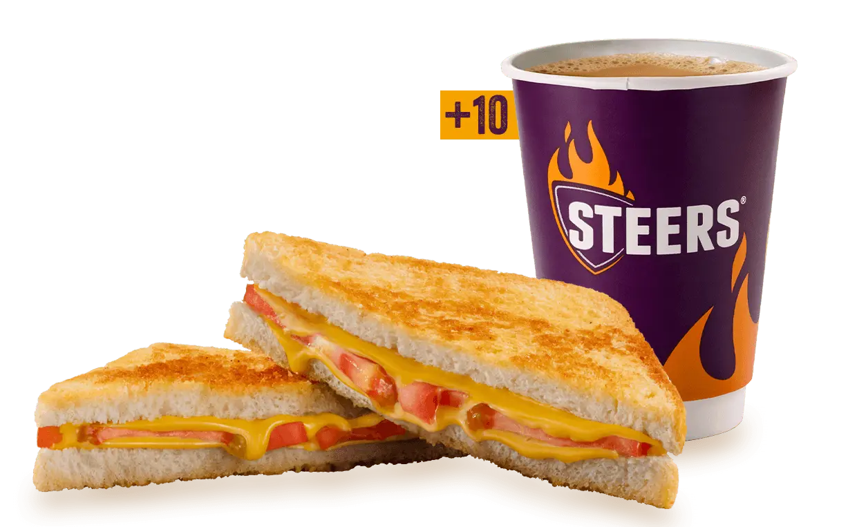 Cheese & Tomato Toasted Sandwich