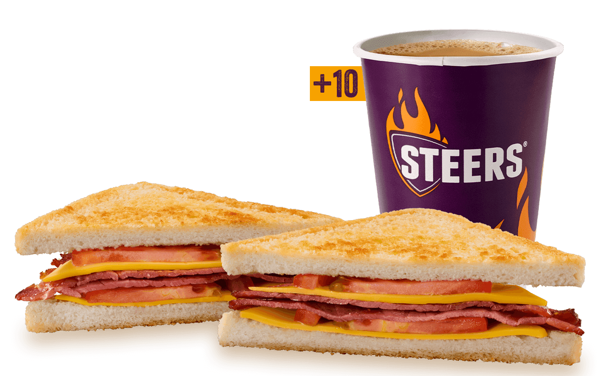 Macon, Cheese & Tomato Toasted Sandwich