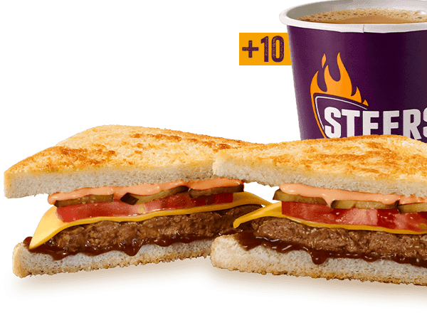 Beef Patty & Cheese Toasted