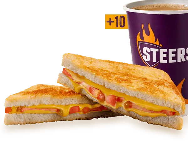 Cheese & Tomato Toasted Sandwich