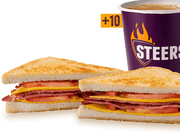 Macon, Cheese & Tomato Toasted Sandwich