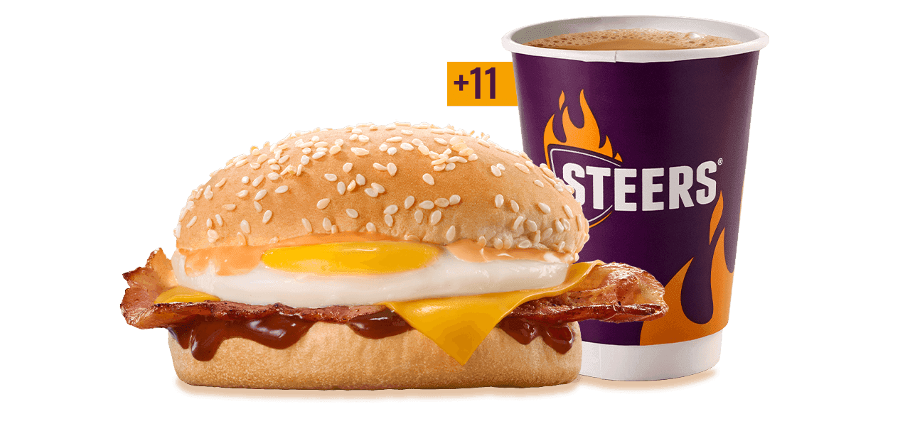 Bacon, Egg & Cheese Breakfast Bun