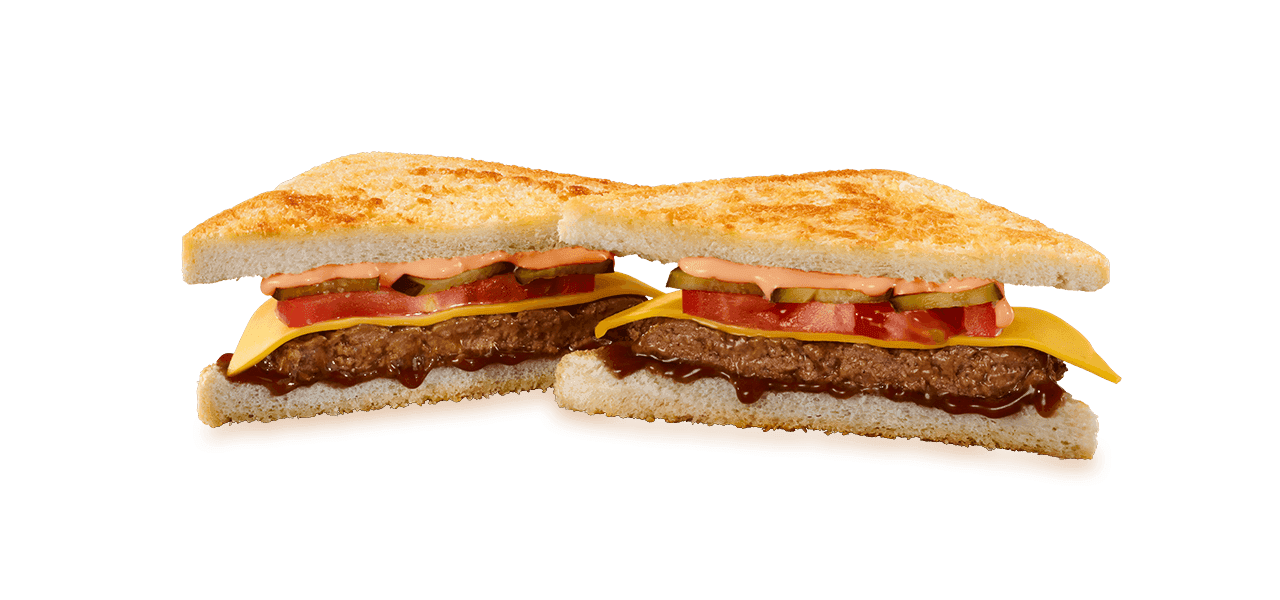 Beef Patty & Cheese Toasted
