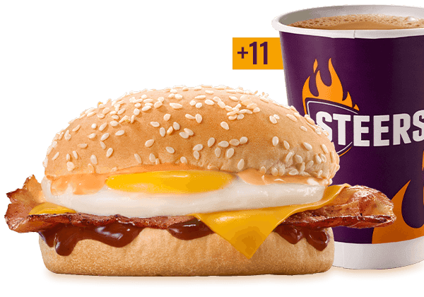 Bacon, Egg & Cheese Breakfast Bun