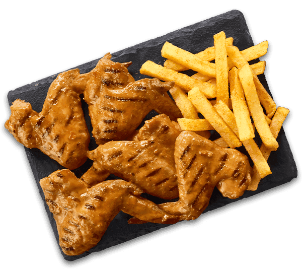5 Full Wings with small chips