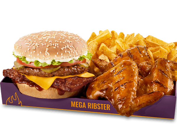 Mega Ribster Flame-Grilled Mega Box
