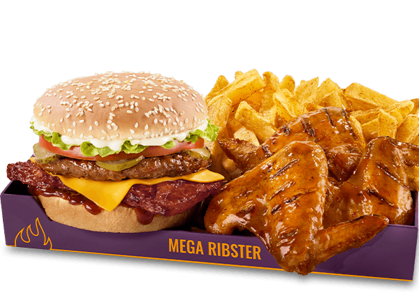 Mega Ribster Flame-Grilled Mega Box