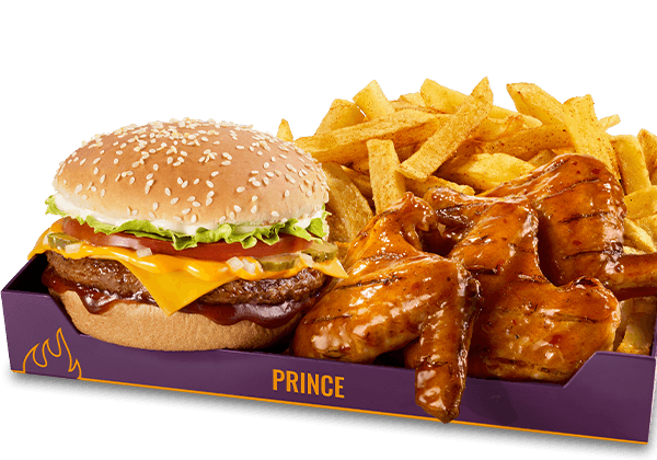 Prince Flame-Grilled Mega Box