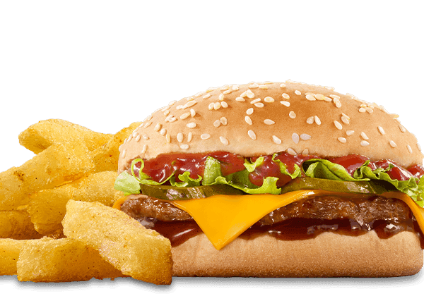 Cheesy BBQ Double