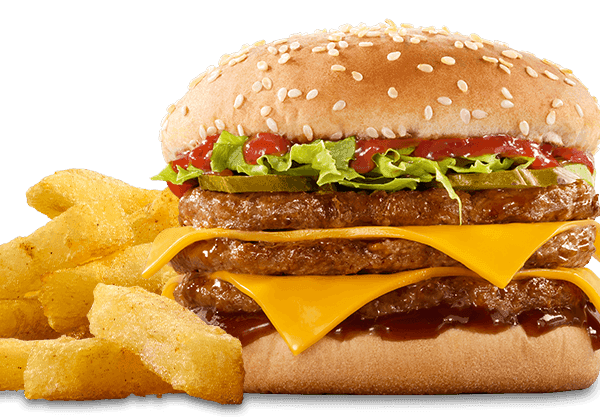 Cheesy BBQ Triple
