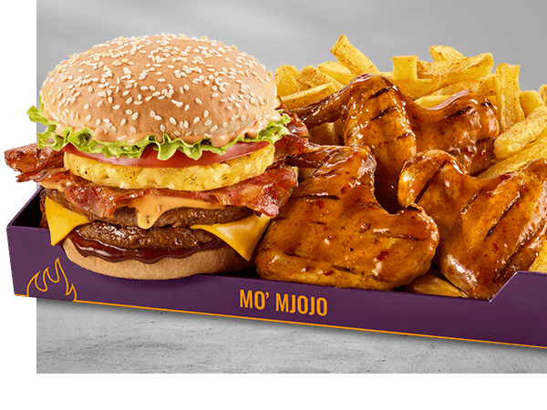 Mo' Mjojo Flame-Grilled Mega Box