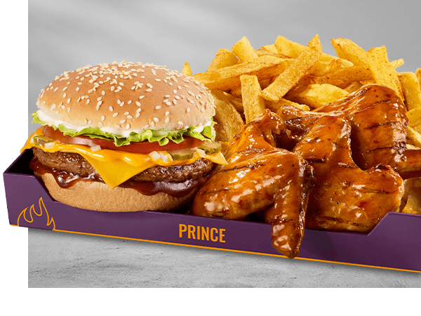 Prince Flame-Grilled Mega Box