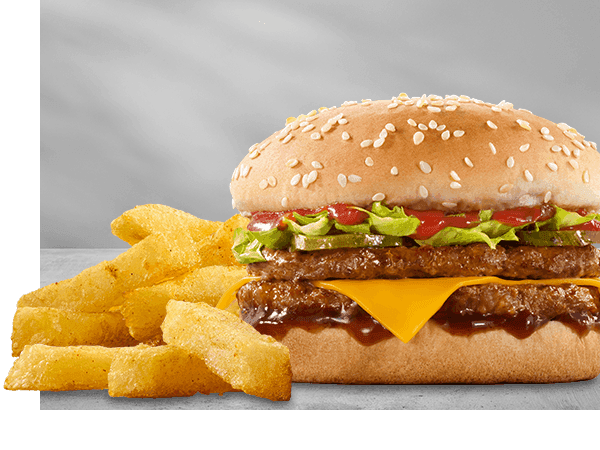 Cheesy BBQ Double