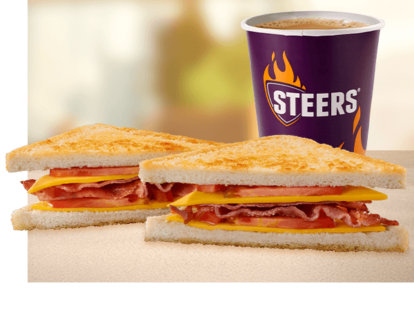 Bacon, Cheese & Tomato Toasted