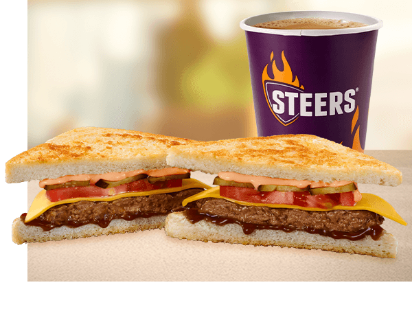 Beef Patty & Cheese Toasted
